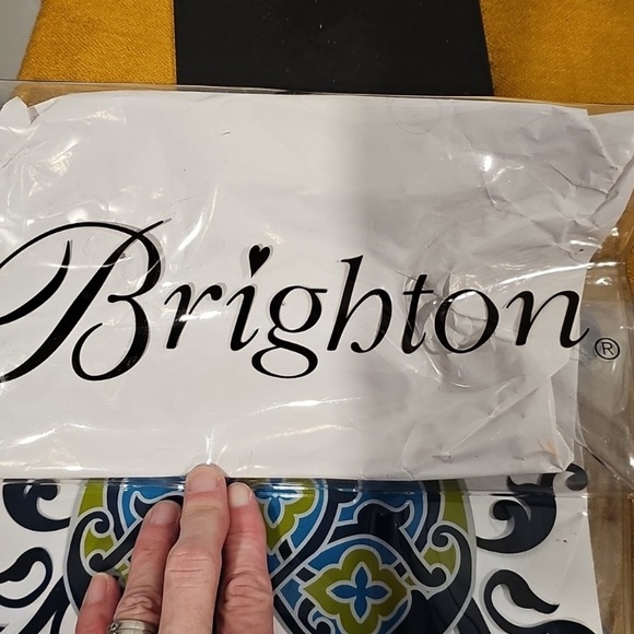 BRIGHTON Summer Heart PVC Tote Bag EUC - Picture 6 of 6